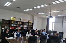 公司領導會見荷蘭恩斯赫德市經(jīng)濟、 教育、社會局局長一行